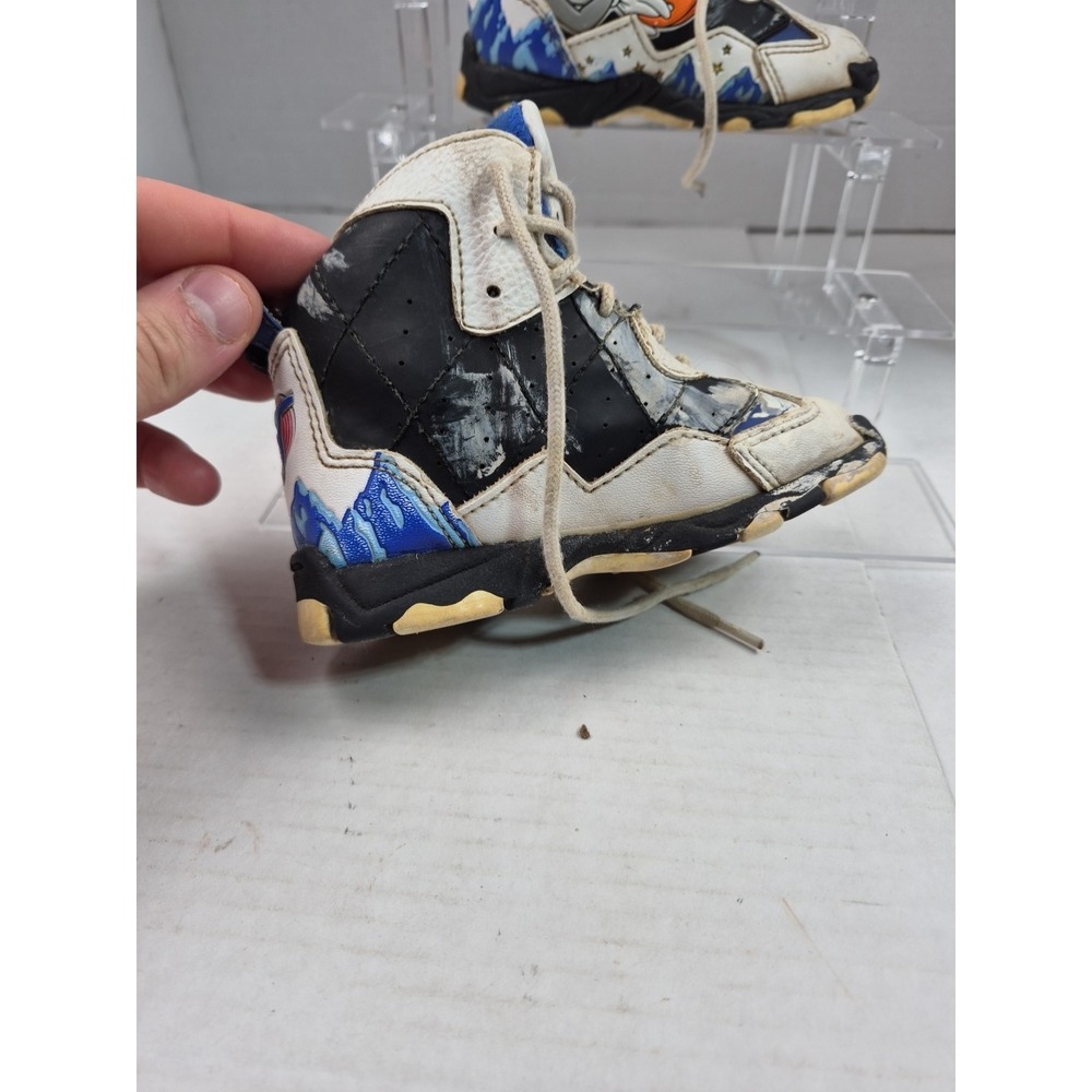 Vintage Space Jam Toddler Shoe‎ size 7.5 sneakers Rare Looney Tunes Bugs Bunny - Picture 7 of 16